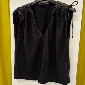 Veronica Beard Black Tee Tank